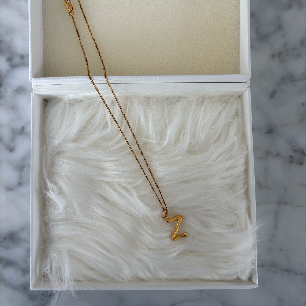 Celine Z Initial Necklace